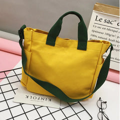 Large Canvas Tote Handbags Women Shopping Shoulder Bags Lady Crossbody Bags
