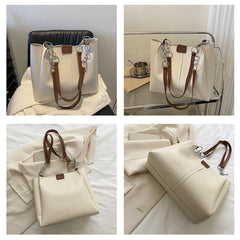 Large Capacity Women's Tote Handbag Chain Shoulder Bag