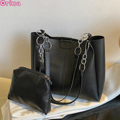 Large Capacity Women's Tote Handbag Chain Shoulder Bag