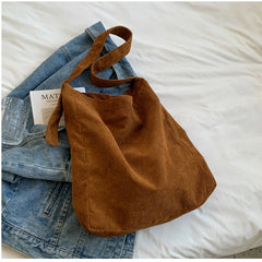 Large Capacity Women Shoulder Bags Canvas Hasp Handbags Casual Canvas Shopping A