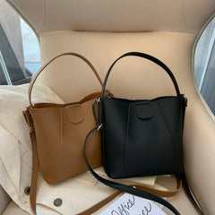 Large-capacity Bucket Shoulder Bag Female Handbags And Purses