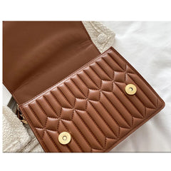 Retro Women Handbags Female Rhombus Chain Messenger Bags Square Shoulder Bags