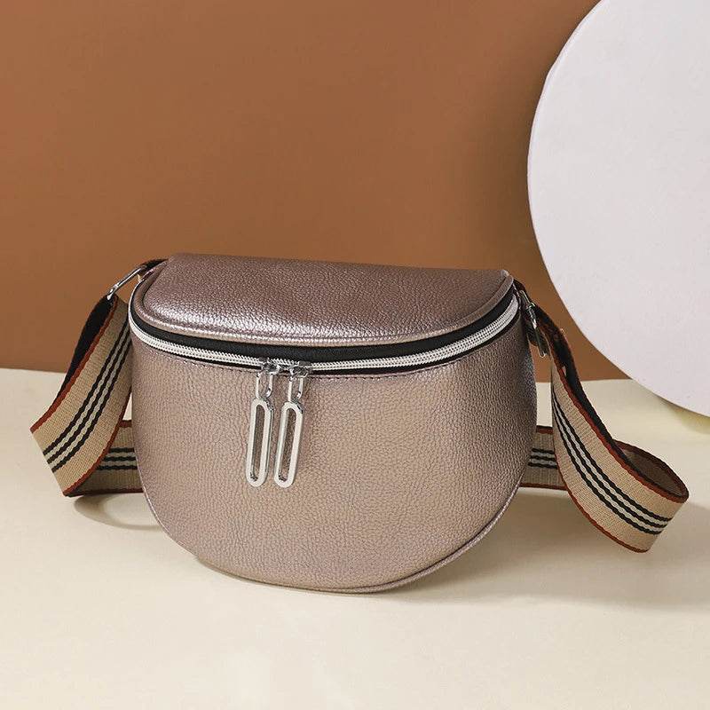 Oval Women Shoulder Bags Summer Solid Retro Handbags Female Casual Bag