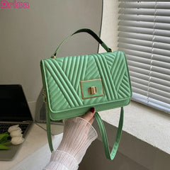Embossed Shoulder Bags Solid Crossbody Bags Retro Purse And Bags