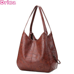 Vintage Women's Handbag Designer Shoulder Top-handle Bag