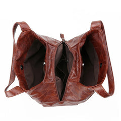 Vintage Women's Handbag Designer Shoulder Top-handle Bag