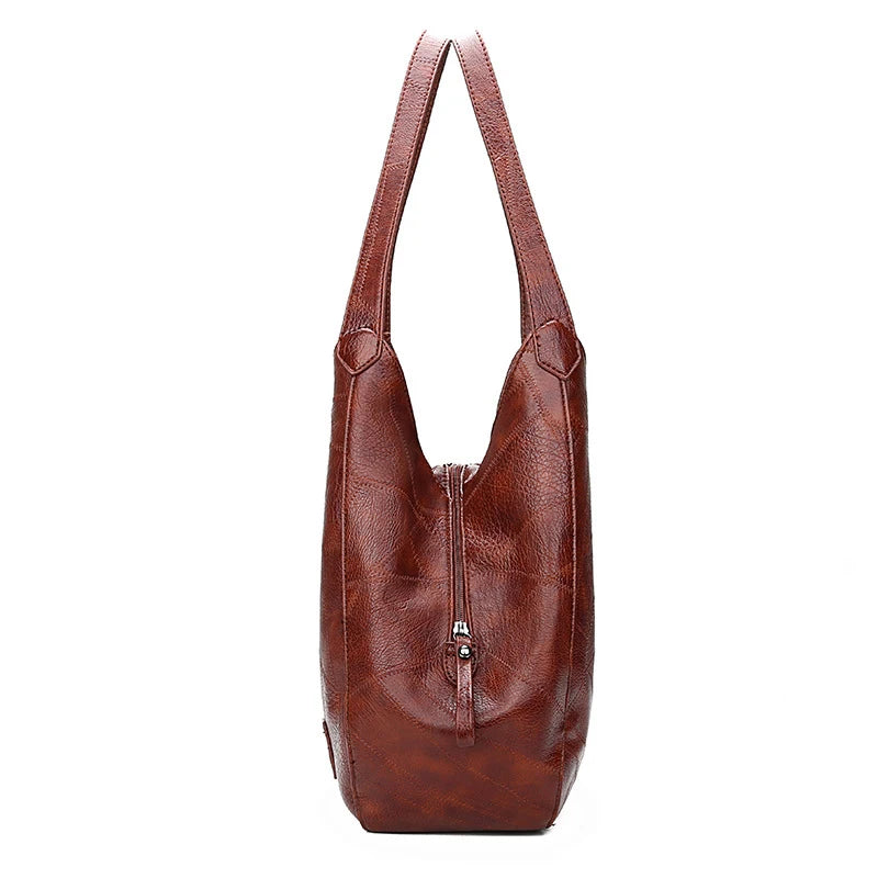 Vintage Women's Handbag Designer Shoulder Top-handle Bag