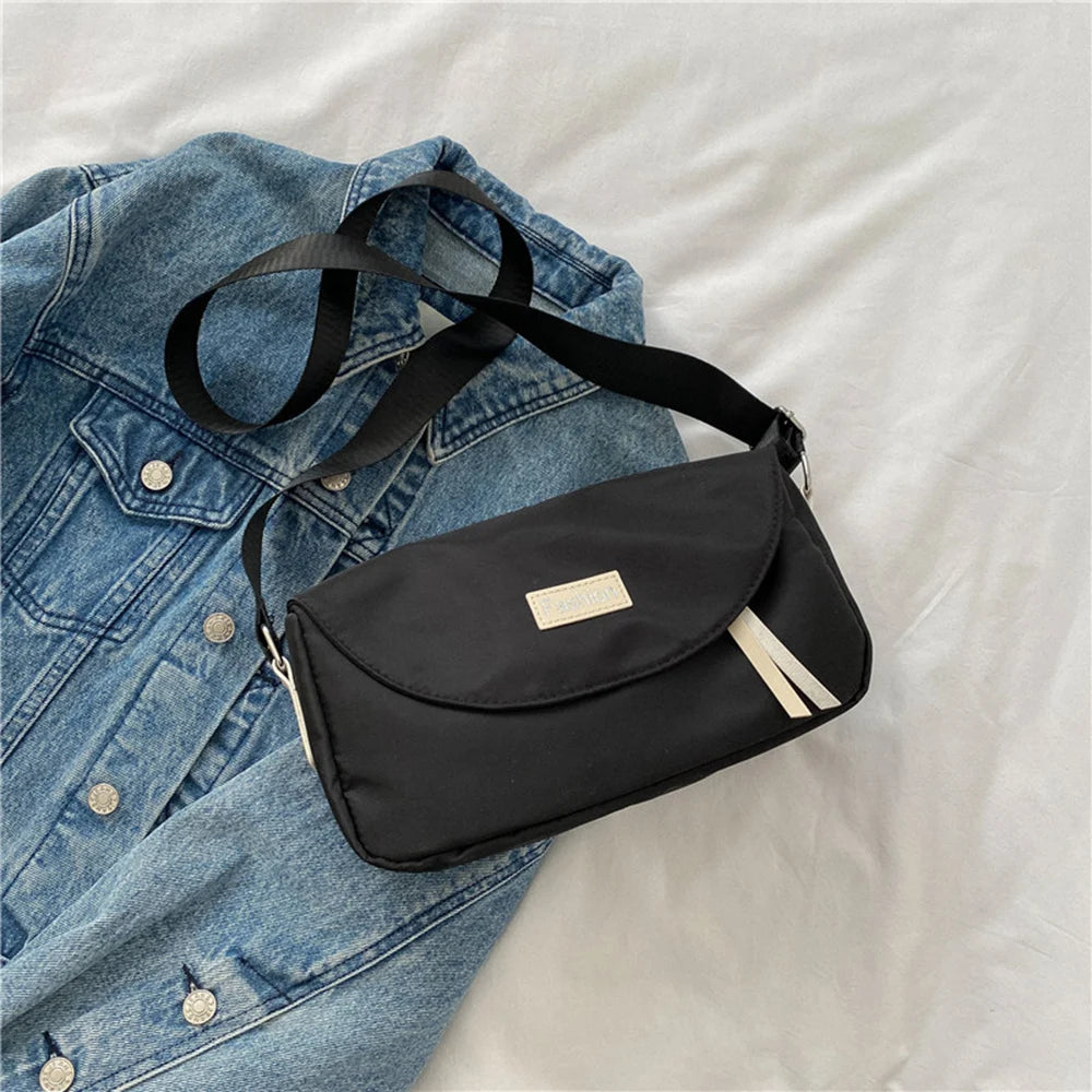 Women Shoulder Bags Solid Messenger Bags Purse And Handbags Oxford Cloth Casual