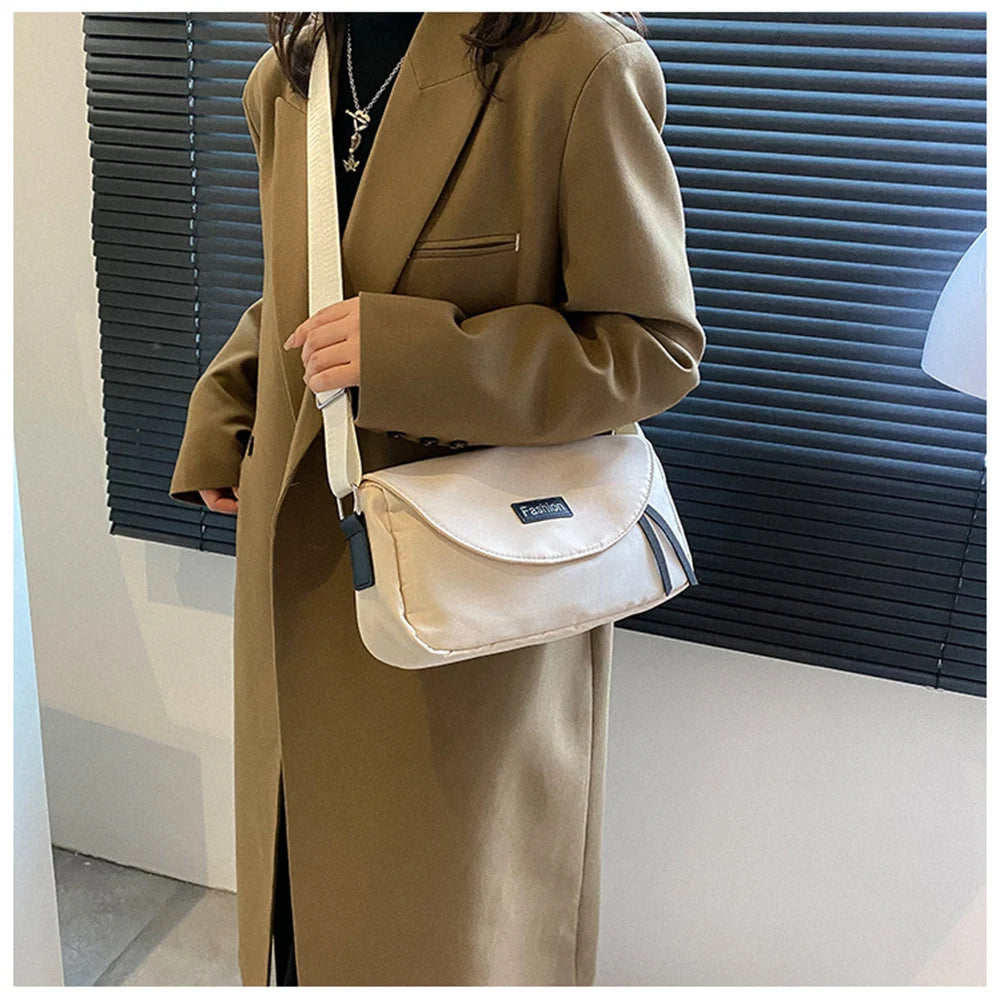 Women Shoulder Bags Solid Messenger Bags Purse And Handbags Oxford Cloth Casual
