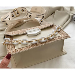 Women Casual Shoulder Bags Crossbody Bags Handbags Mini Square Wide Strap Bags