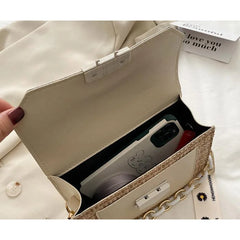 Women Casual Shoulder Bags Crossbody Bags Handbags Mini Square Wide Strap Bags