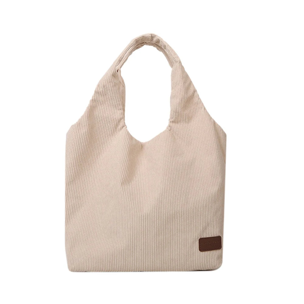 Women Fall Canvas Tote Underarm Shoulder Bags Large Capcity Bags