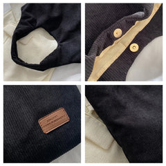 Women Fall Canvas Tote Underarm Shoulder Bags Large Capcity Bags