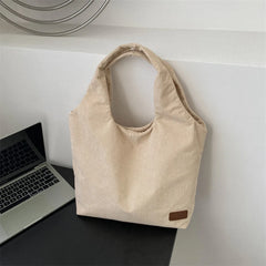 Women Fall Canvas Tote Underarm Shoulder Bags Large Capcity Bags