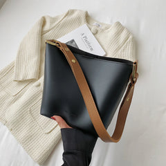 Women Pu Leather Shoulder Bags Bucket Crossbody Bags High Bags