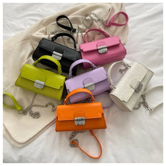 Women Shoulder Bags Chain Crossbody Bags Female Embossing Handbags