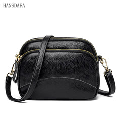 Leather Handbag Women Bag Solid Cow Women Shoulder Crossbody Bag