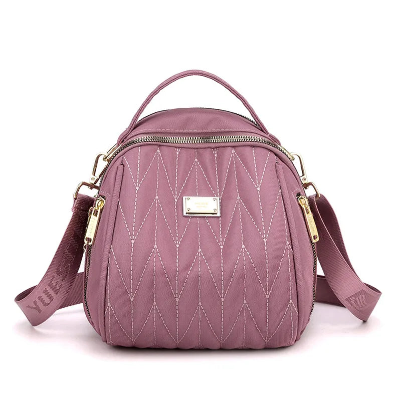 Women Shoulder Bag Purse Messenger Multifunction Nylon CrossBody Tote Handbag