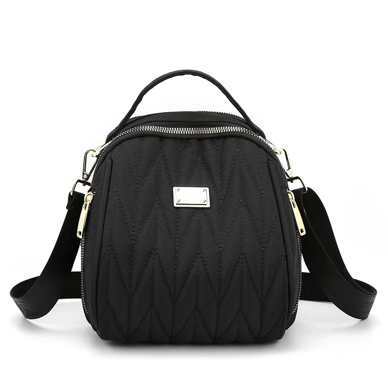 Women Shoulder Bag Purse Messenger Multifunction Nylon CrossBody Tote Handbag