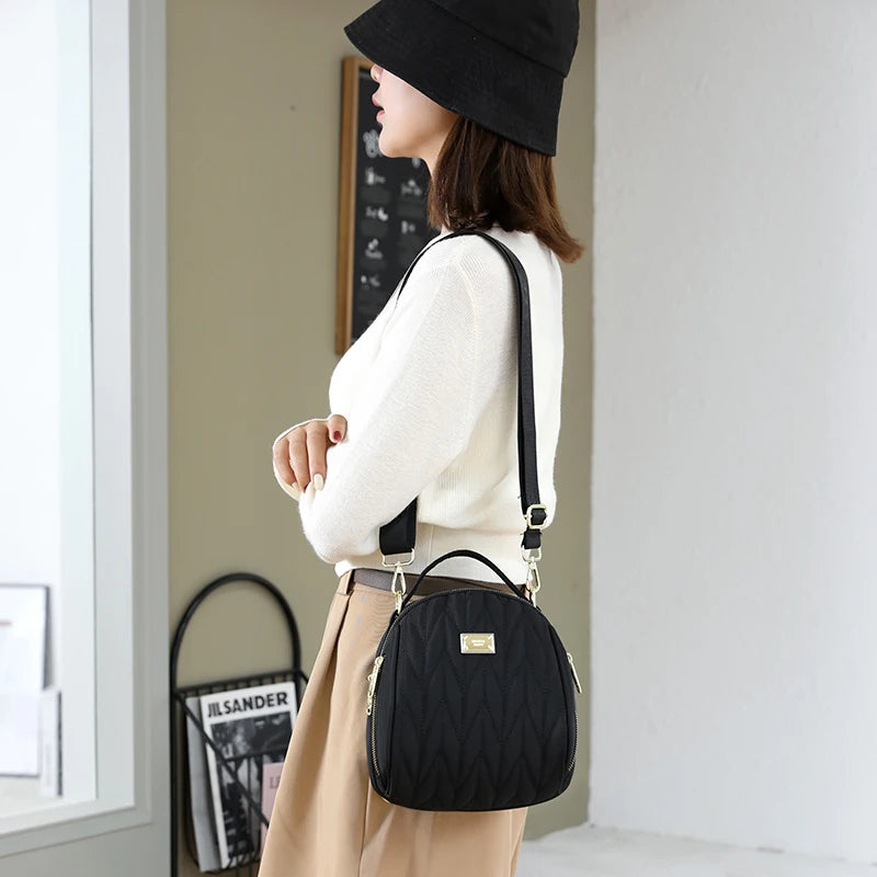 Women Shoulder Bag Purse Messenger Multifunction Nylon CrossBody Tote Handbag