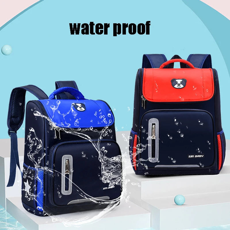 Space School Backpack Kids 3-12 Years Boys Girls Primary Bag