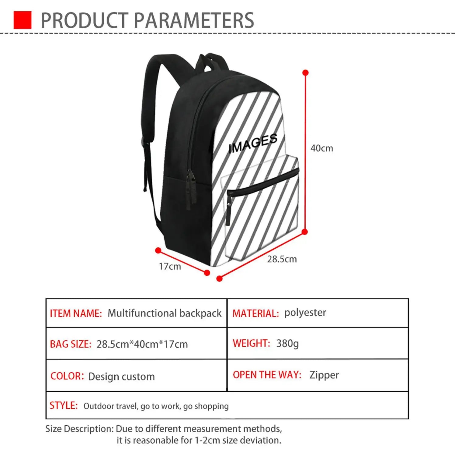 Alpaca Backpack for Teen Girls School Bag Kids Book Bag Polyester Mochila