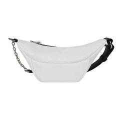 Unisex PU Chest Bag Hip Belt Fanny Pack Couple Zipper Pouch