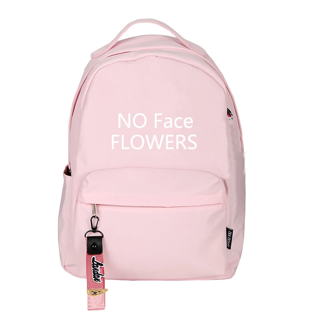 Women Nylon Travel Backpack Anime Small Bags