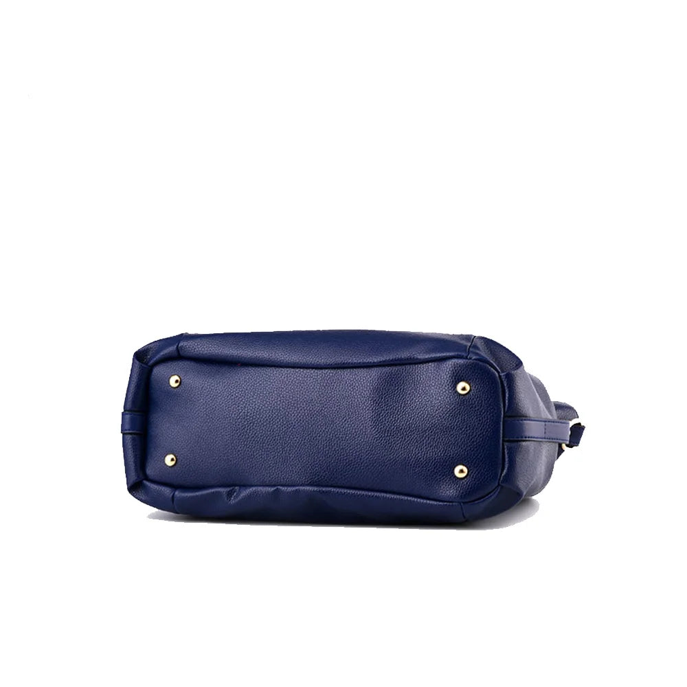 Women PU Leather Shoulder Bag Office Ladies Tote Handbag