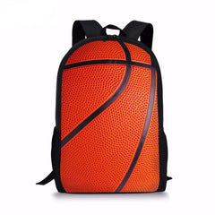 Fire Basketballs Children School Bags for Teenagers Boys Big Capacity