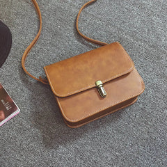 Flap Women Messenger Bags PU Leather Mini Shoulder Bag