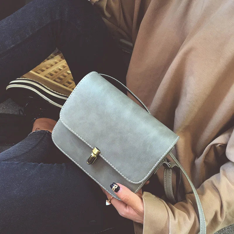 Flap Women Messenger Bags PU Leather Mini Shoulder Bag