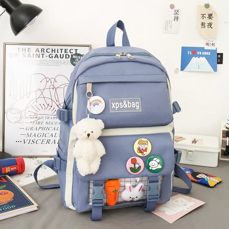 Large Capacity Backpack for Girls and Boys