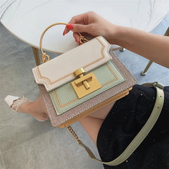 Square Chain Shoulder Bag for Women