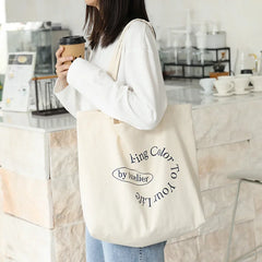 Women's Casual Art Canvas Tote Bag Handbag Retro Shoulder Shopping Bags