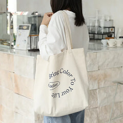 Women's Casual Art Canvas Tote Bag Handbag Retro Shoulder Shopping Bags