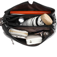 Soft Leather Crossbody Bags for Women Large Capacity Shoulder Bags