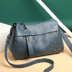 Soft Leather Crossbody Bags for Women Large Capacity Shoulder Bags