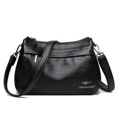 Soft Leather Crossbody Bags for Women Large Capacity Shoulder Bags