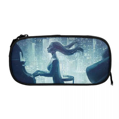 Dry Drowning Pen Box Student School Anime Zipper Pen Bag