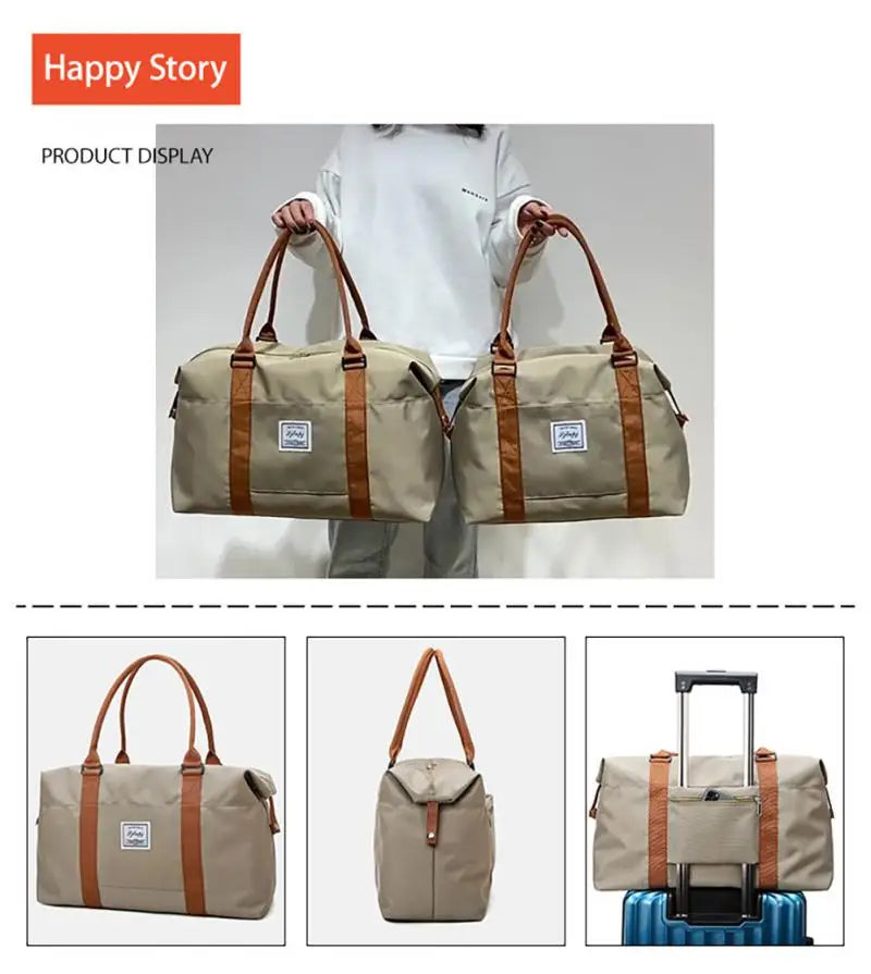Large Capacity Casual Fitness Bag Storage Duffel Bags