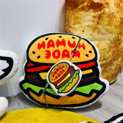 Duck Backpacks Men Women High Hamburger Graphic Bag