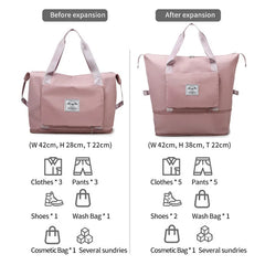 Waterproof Sports Gym Yoga Bag for Women