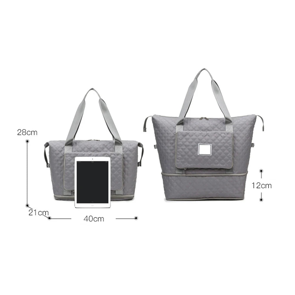 Duffle Bag With Wet Compartment for Men Women