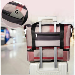 Foldable Duffle Bag Gym Tote Travel Shoulder Bags
