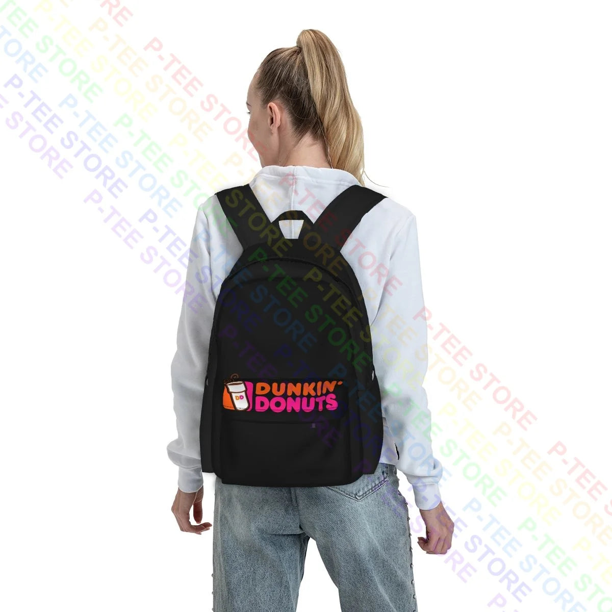 Dunkin Deeznuts Backpack Gym Personalised School Sport Bag