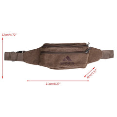 Men's Fanny Waist Pack Belt Hip Bum Tactical Running Bag