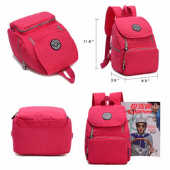 Waterproof Nylon Backpack for College Student School