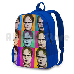 Dwight Schrute Diptych Outdoor Hiking Backpack