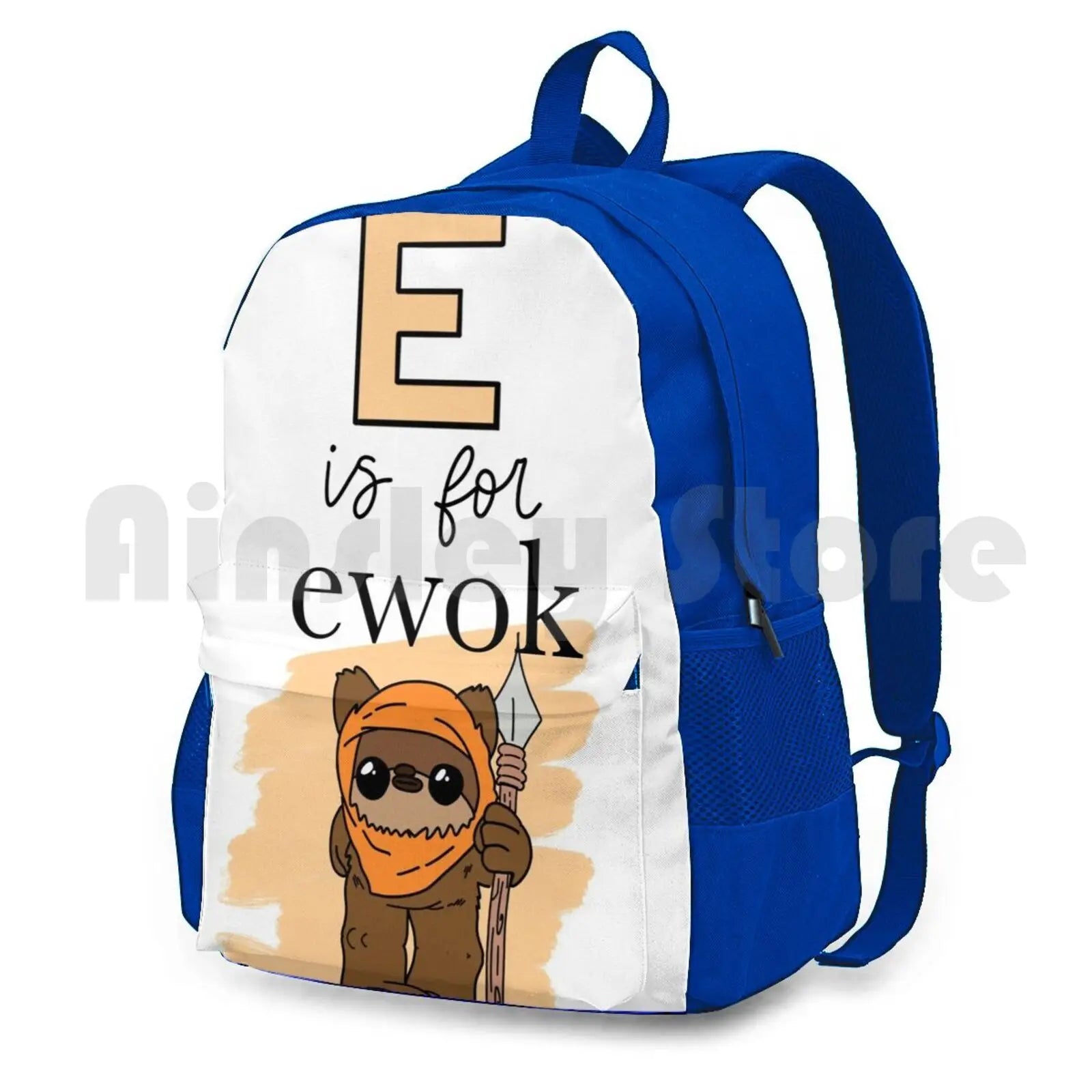 E Is For Ewok Outdoor Hiking Backpack Sports Bag